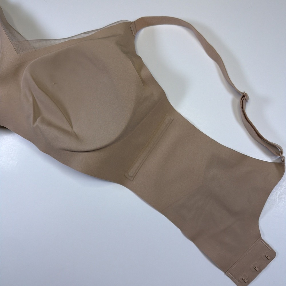 Honeylove Crossover Bra Wireless Large Tan Beige Removable Padding Convertible - Picture 14 of 14